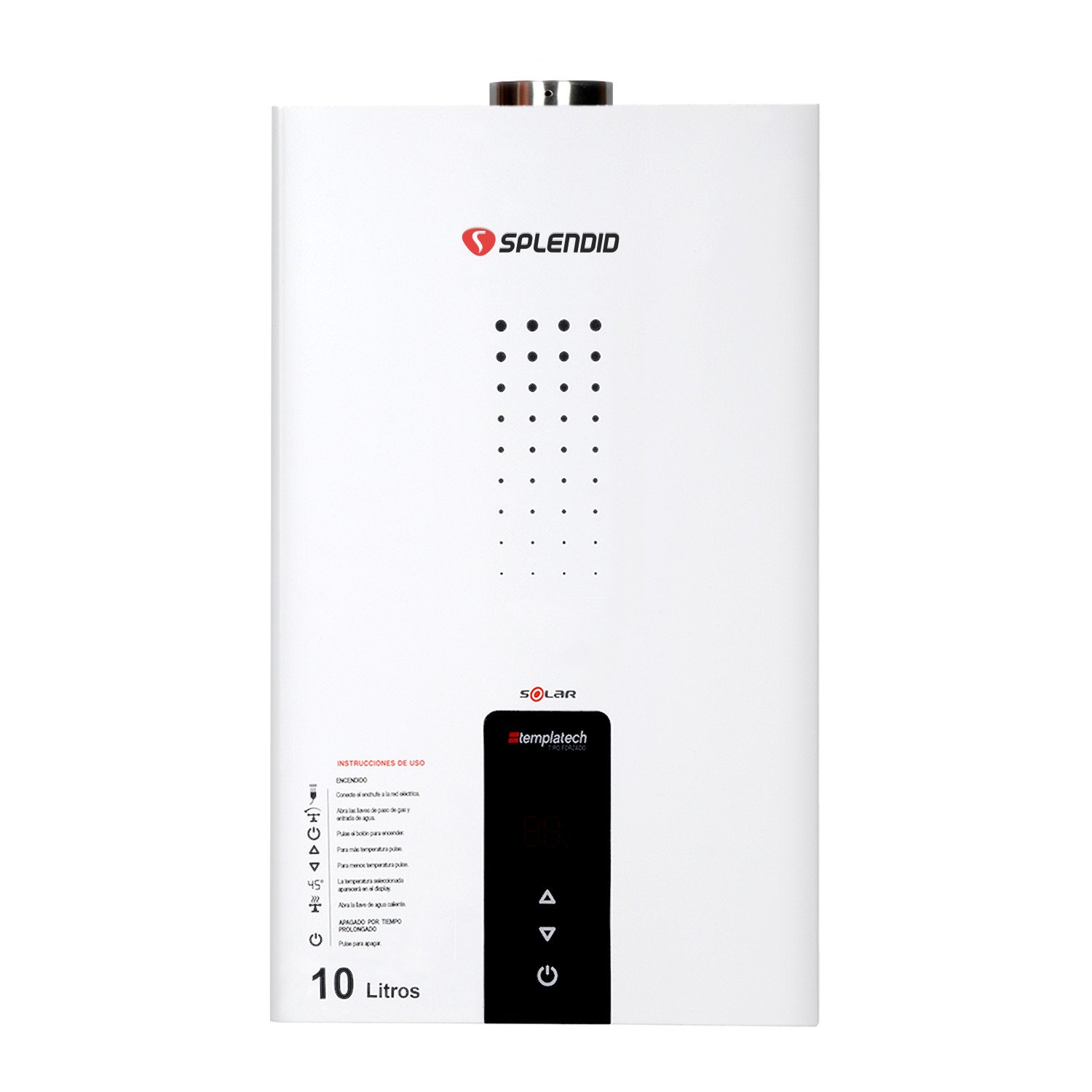 CALEFONT SPLENDID 10 LITROS GAS LICUADO CÁMARA ESTANCA - 1
