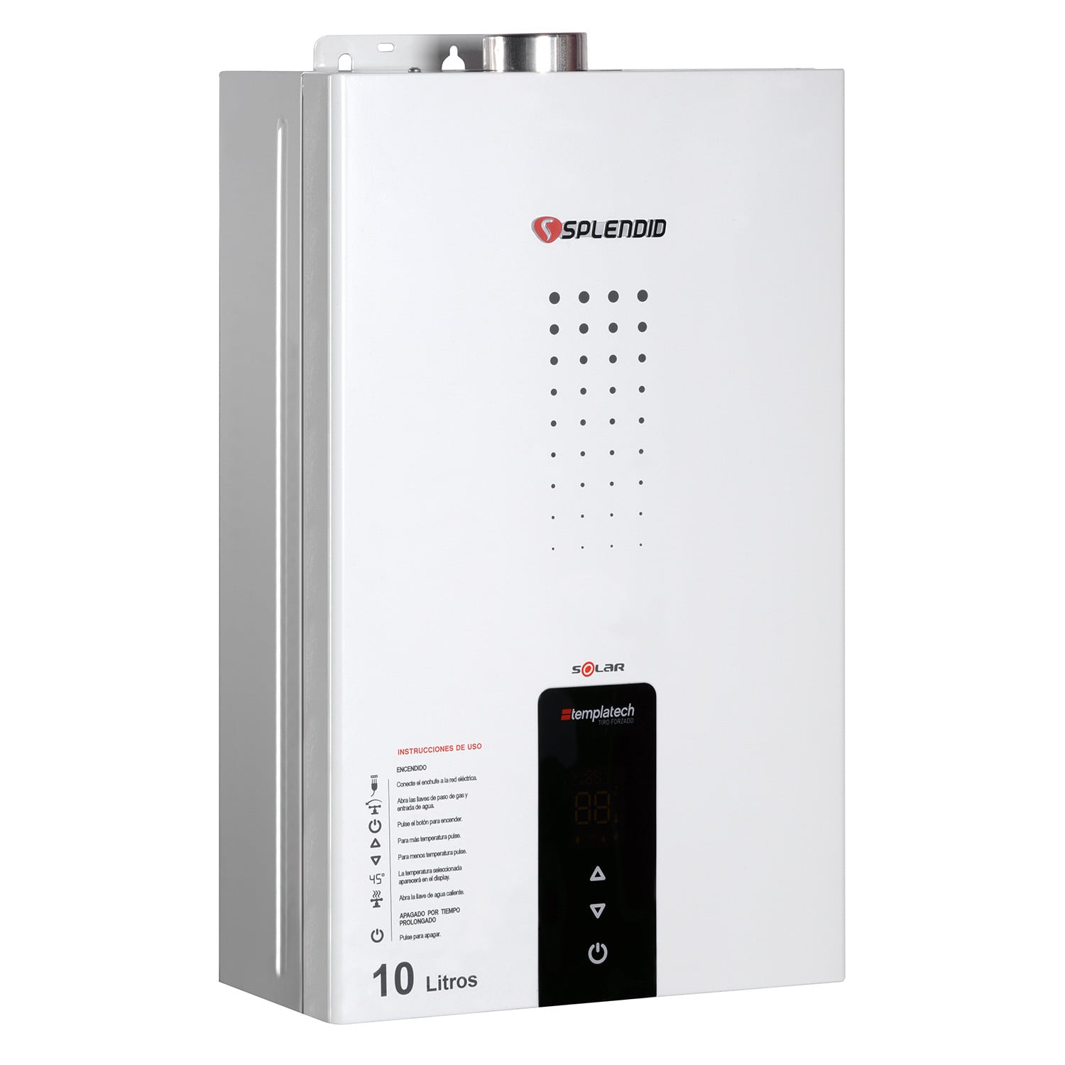 CALEFONT A GAS NATURAL 10 L SPLENDID CÁMARA ESTANCA - 2