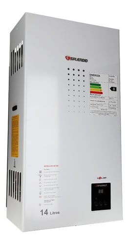 CALEFONT A GAS NATURAL 14 L SPLENDID TIRO NATURAL - 3