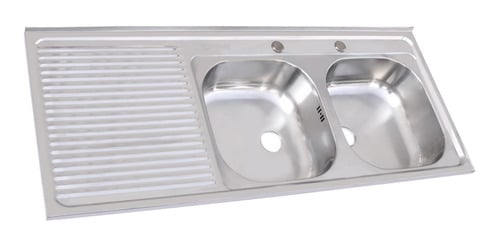 LAVAPLATOS SPLENDID SOBREPONER COMB IZQUIERDO 1200 X 500 CM - 1