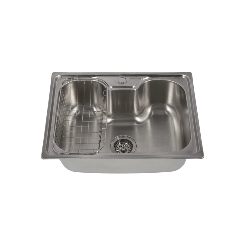LAVAPLATOS EMPOTRADO 600 X 450 CON CESTA SPLENDID ACERO INOX - 4