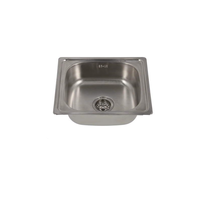 LAVAPLATOS EMPOTRADO 460 X 400 1 CUBETA SPLENDID ACERO INOX - 5
