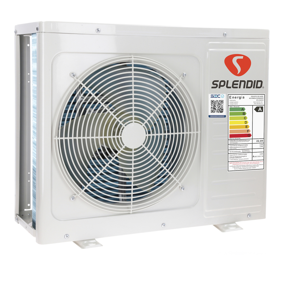 AIRE ACONDICIONADO SPLIT 9000 BTU INVERTER MODO CALEFACCIÓN - 7