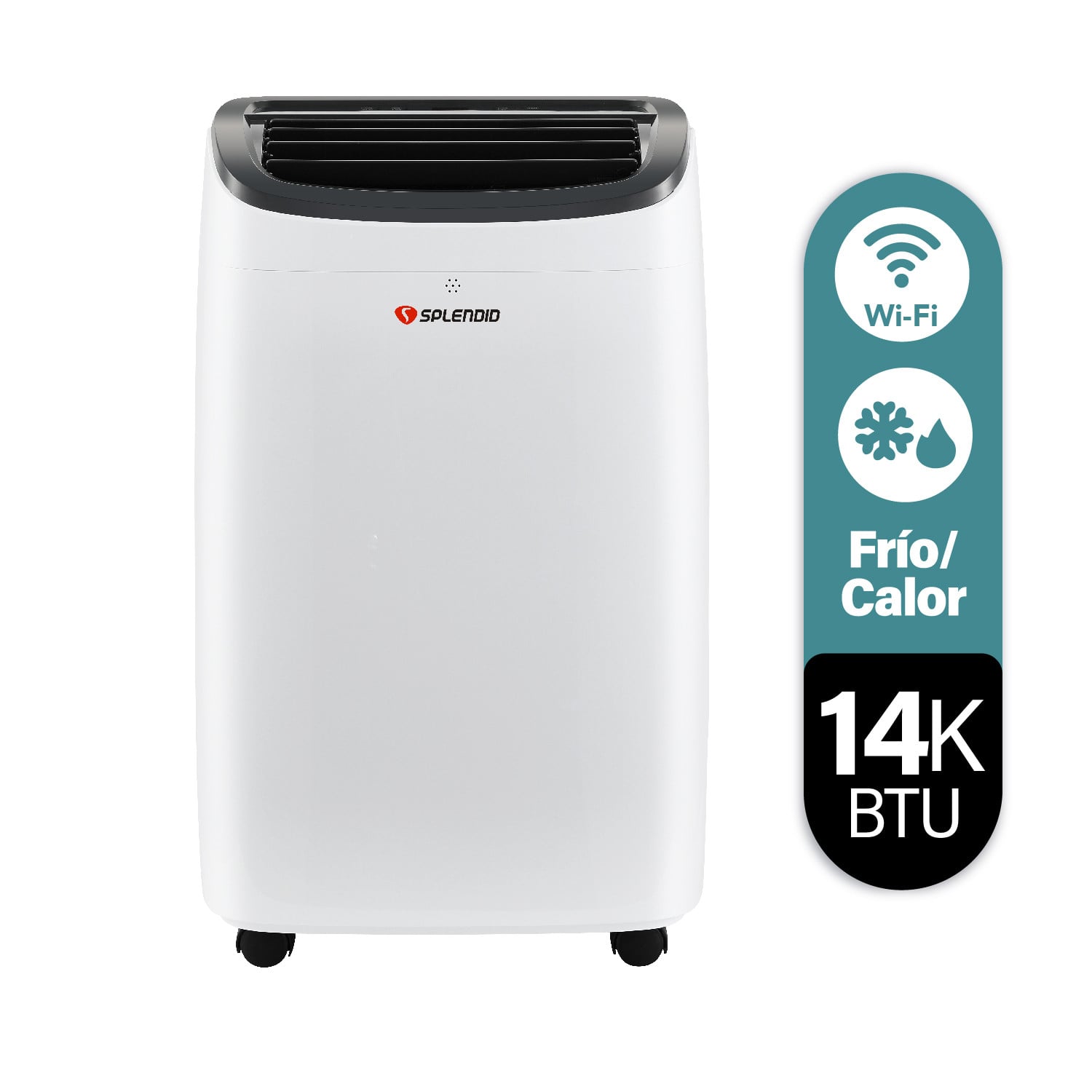 AIRE ACONDICIONADO PORTÁTIL 14000 BTU WI FI SPLENDID - 2