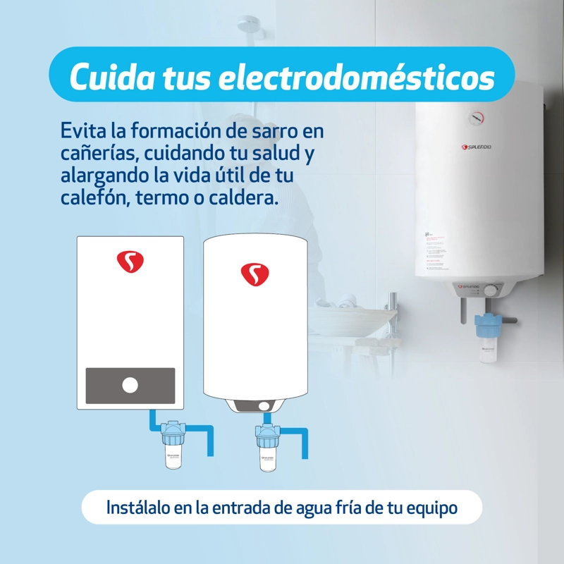 FILTRO DE AGUA ANTISARRO PARA CALEFONT, TERMO SPLENDID - 4