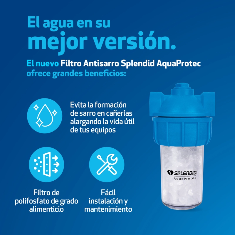FILTRO DE AGUA ANTISARRO PARA CALEFONT, TERMO SPLENDID - 5