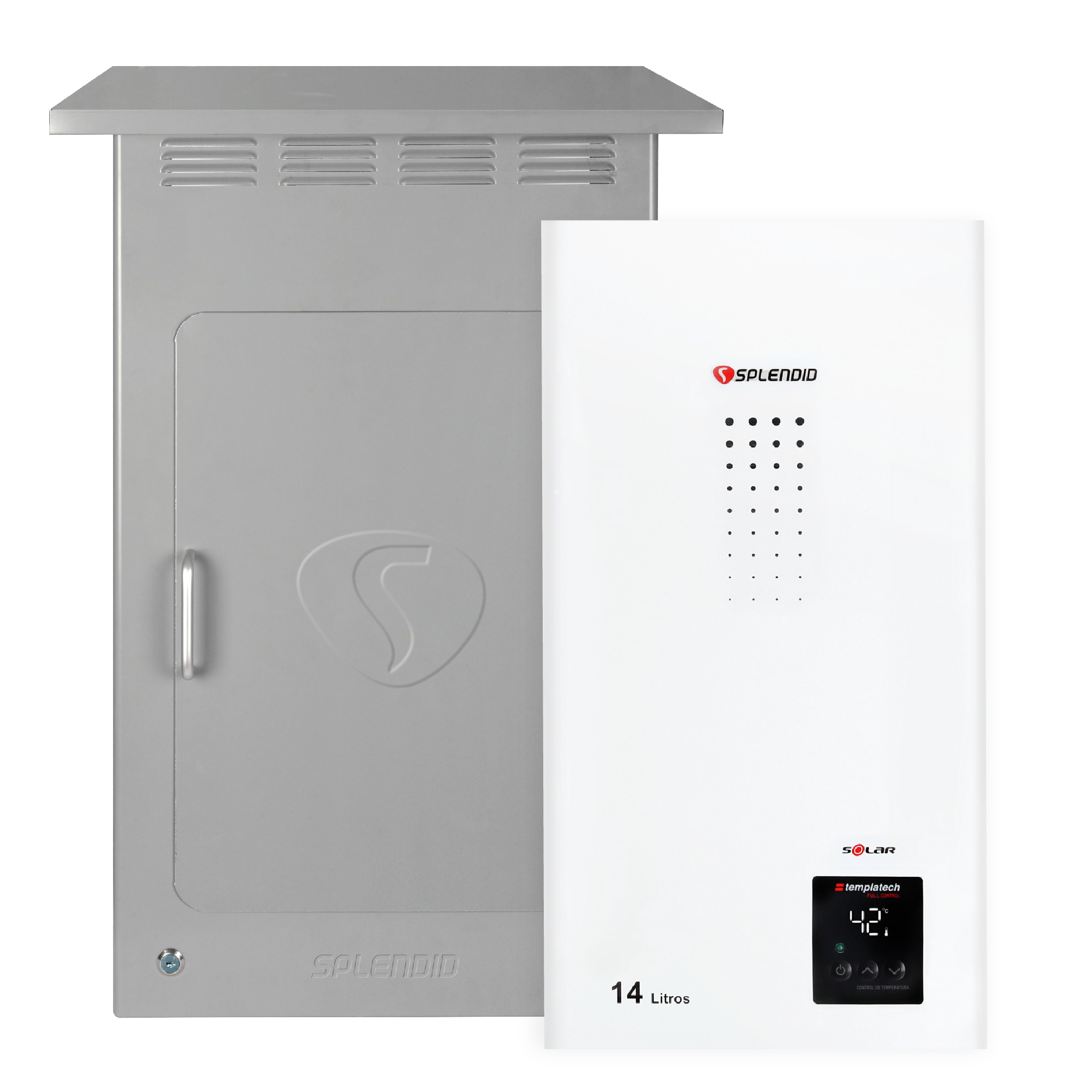 SPLENDID PACK CALEFONT 14L TIRO NATURAL GAS LICUADO + GABINETE