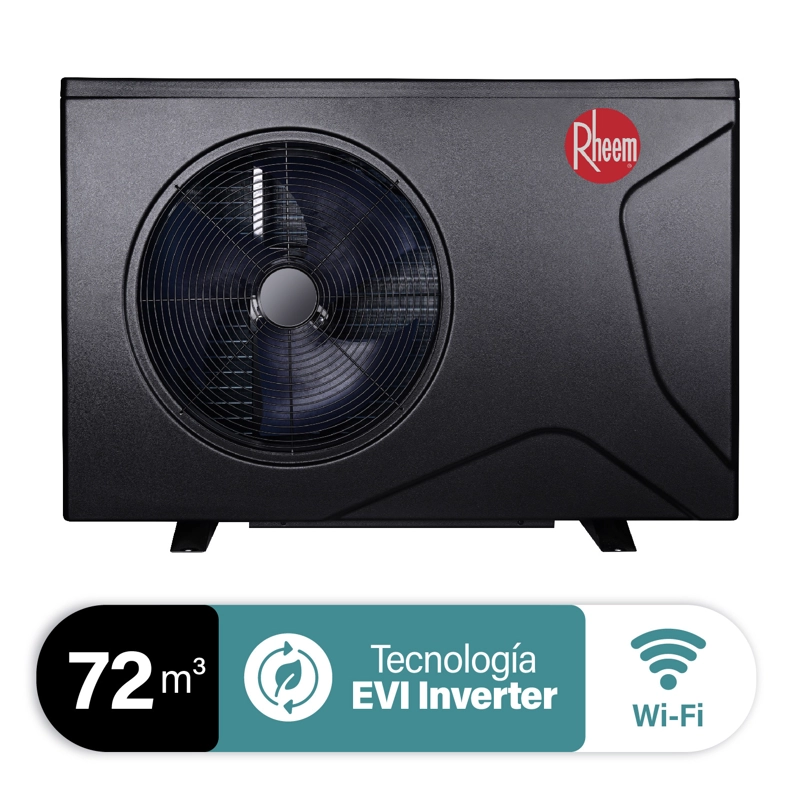BOMBA DE CALOR PISCINA INVERTER CROSSWIND 72M3 RHEEM WIFI - 2