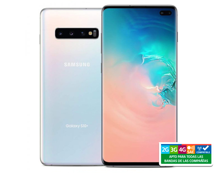 Samsung Galaxy S10 Plus 128GB T-Mobile - Prism White main image 1