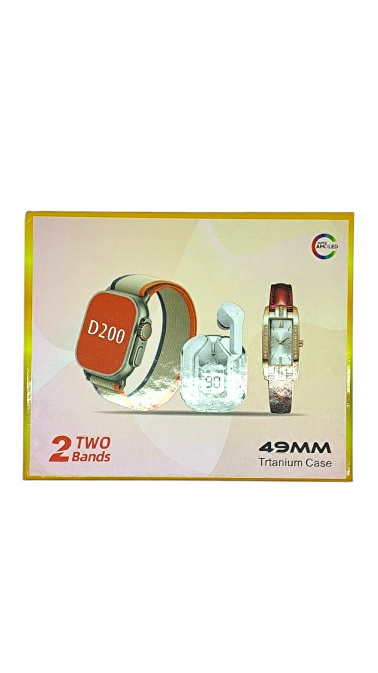 RELOJ SMART WATCH 3 EN 1 DE DAMA - 3