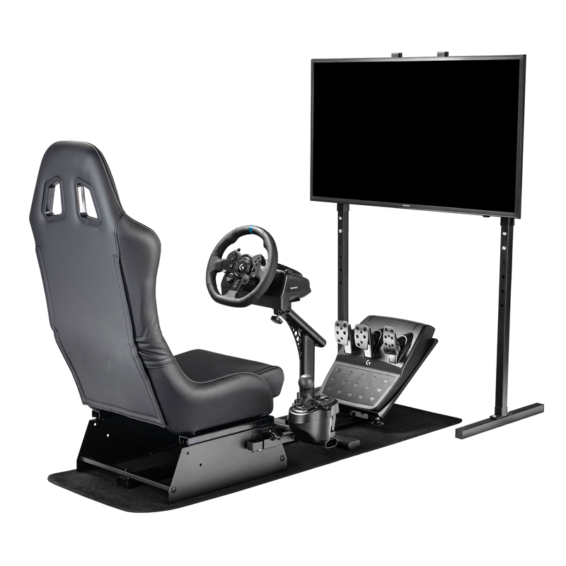 SOPORTE TV SIMULADOR COCKPIT LOGITECH THRUSTMASTER MOZA PXN - 6