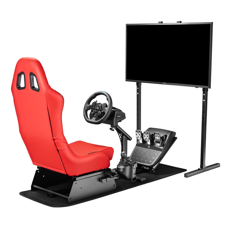SOPORTE TV SIMULADOR COCKPIT LOGITECH THRUSTMASTER MOZA PXN - 7