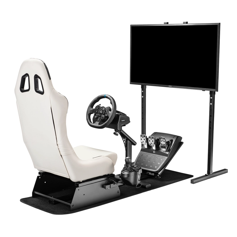 SOPORTE TV SIMULADOR COCKPIT LOGITECH THRUSTMASTER MOZA PXN - 8