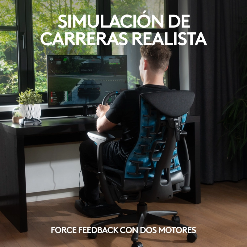 LOGITECH G29 DRIVING FORCE (VOLANTE + PEDALES) - 2
