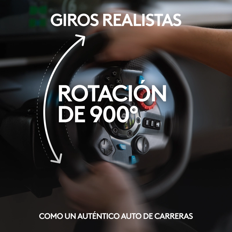LOGITECH G29 DRIVING FORCE (VOLANTE + PEDALES) - 4