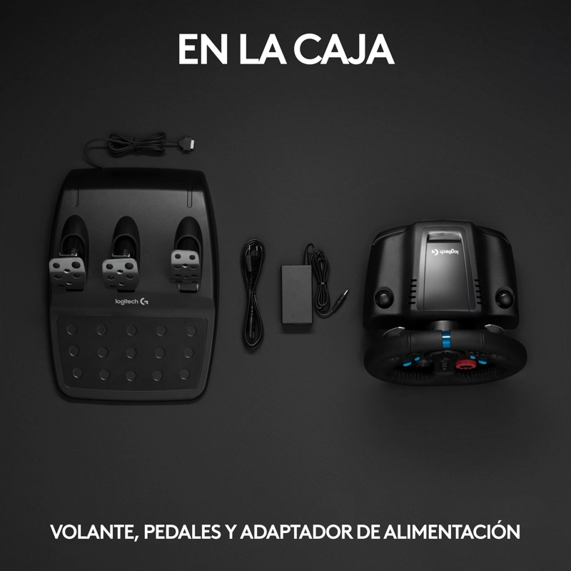 LOGITECH G29 DRIVING FORCE (VOLANTE + PEDALES) - 9
