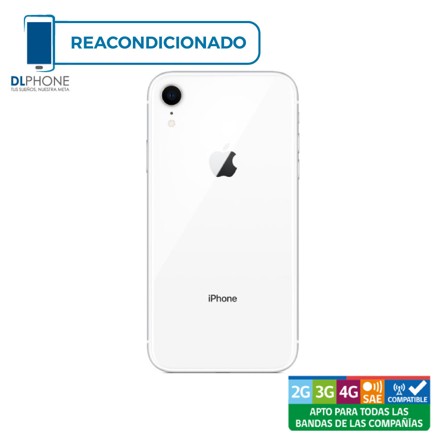 IPHONE XR DE 128GB BLANCO REACONDICIONADO