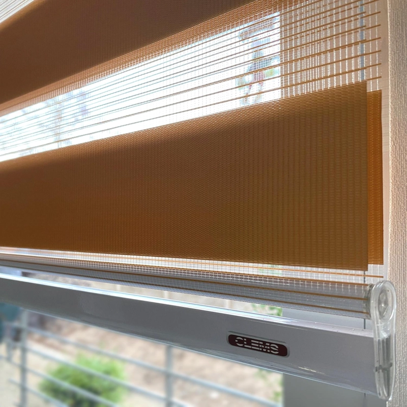 CORTINA ROLLER DUO 105X120 MADERA - 8