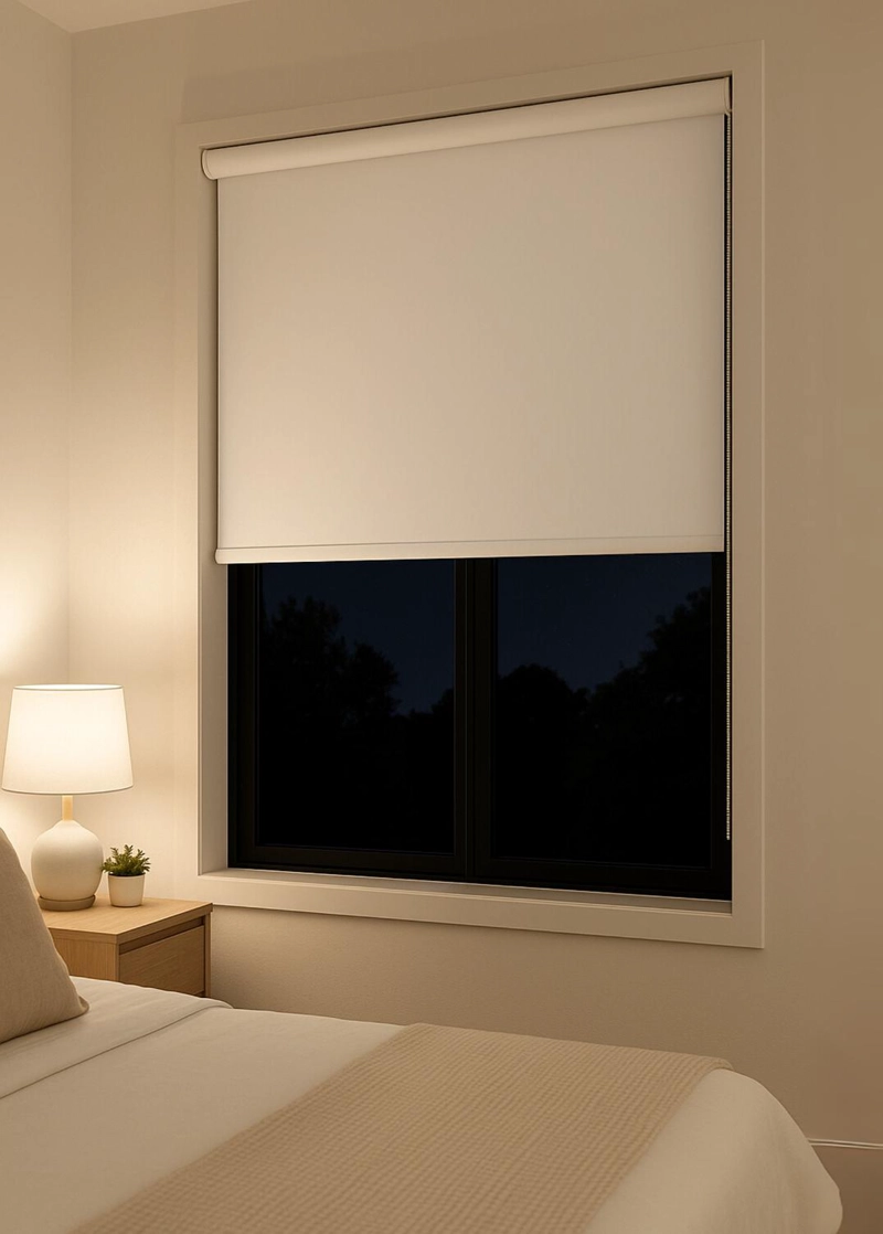 CORTINA ROLLER BLACKOUT BLANCA 150X160 - 3