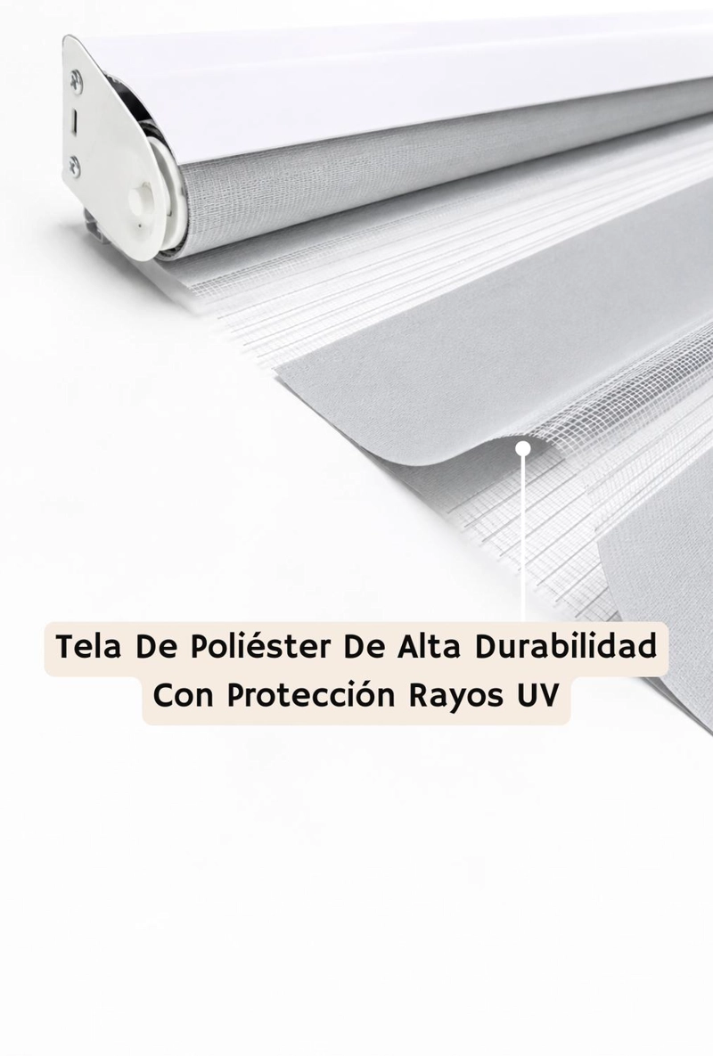 CORTINA ROLLER DUO 060X120 GRIS - 4