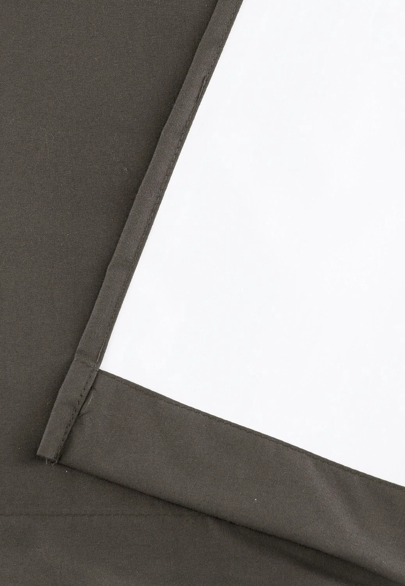 CORTINA BLACKOUT 100% ENGOMADA TERMICA TELA LIGERA 140X225 - MICROFIBRA PREMIUM - 1 PAÑO CAFE OSCURO - 8