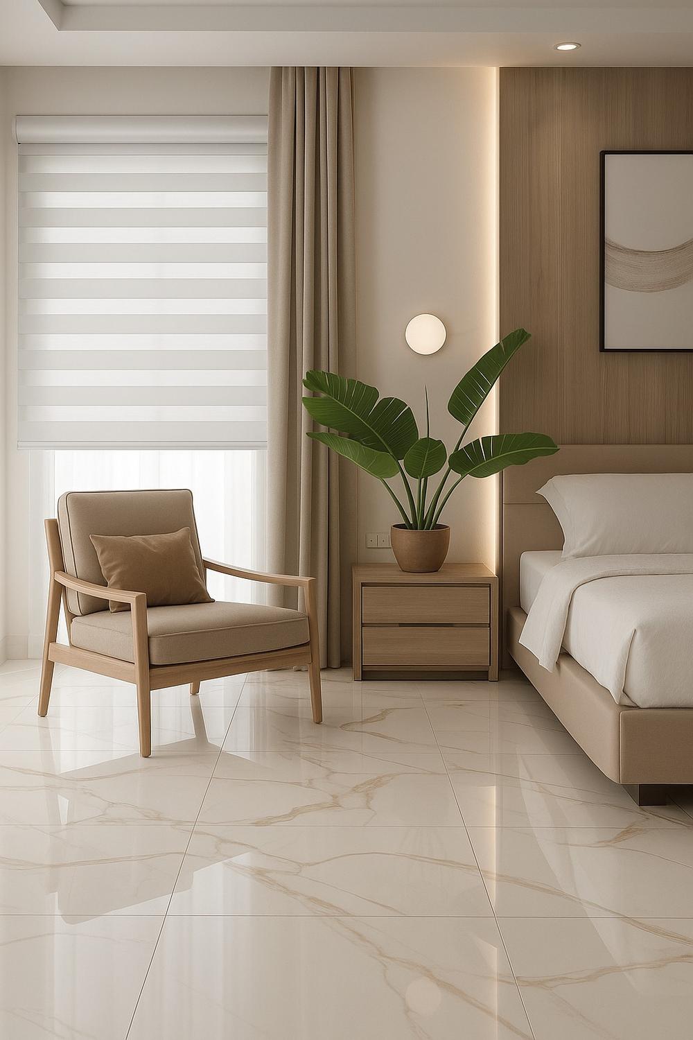CORTINA ROLLER DUO BLACKOUT PERLA 135X160 - 4