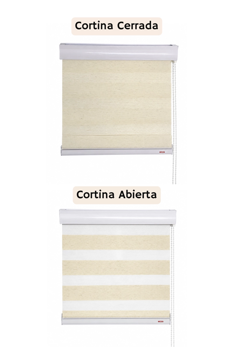 CORTINA ROLLER DUO 090X140 LINO - 2