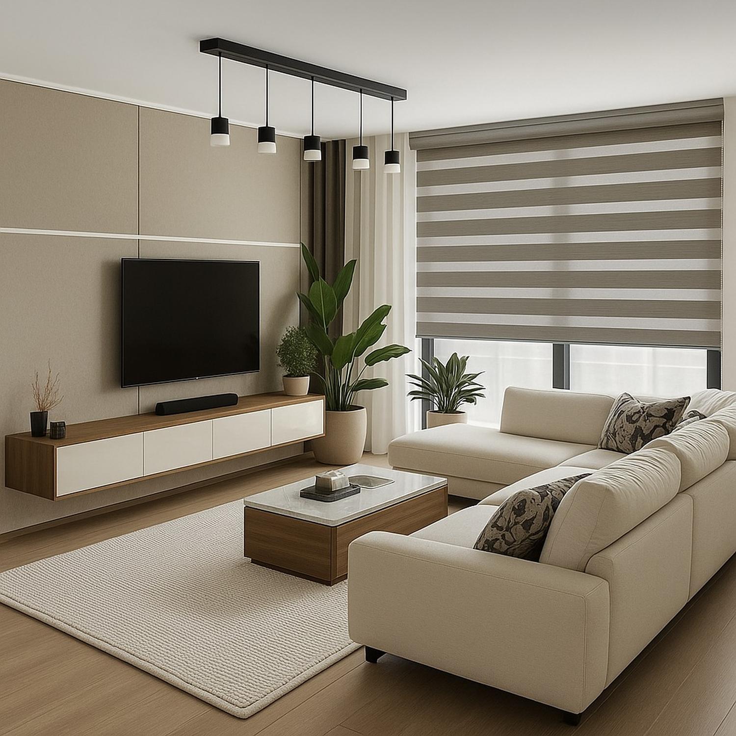 CORTINA ROLLER DUO BLACKOUT LINO 180X240 - 3