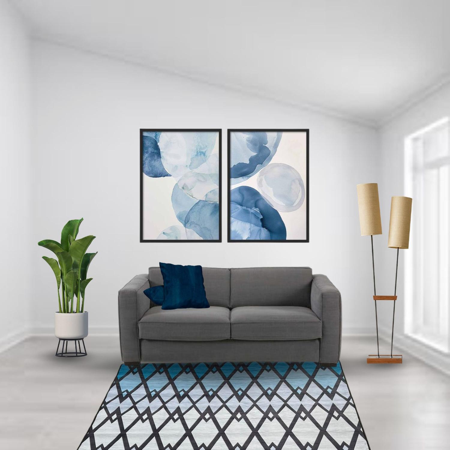 ALFOMBRA CLEMS DISEÑO DENVER LIVING 150 X 200 CM - 8