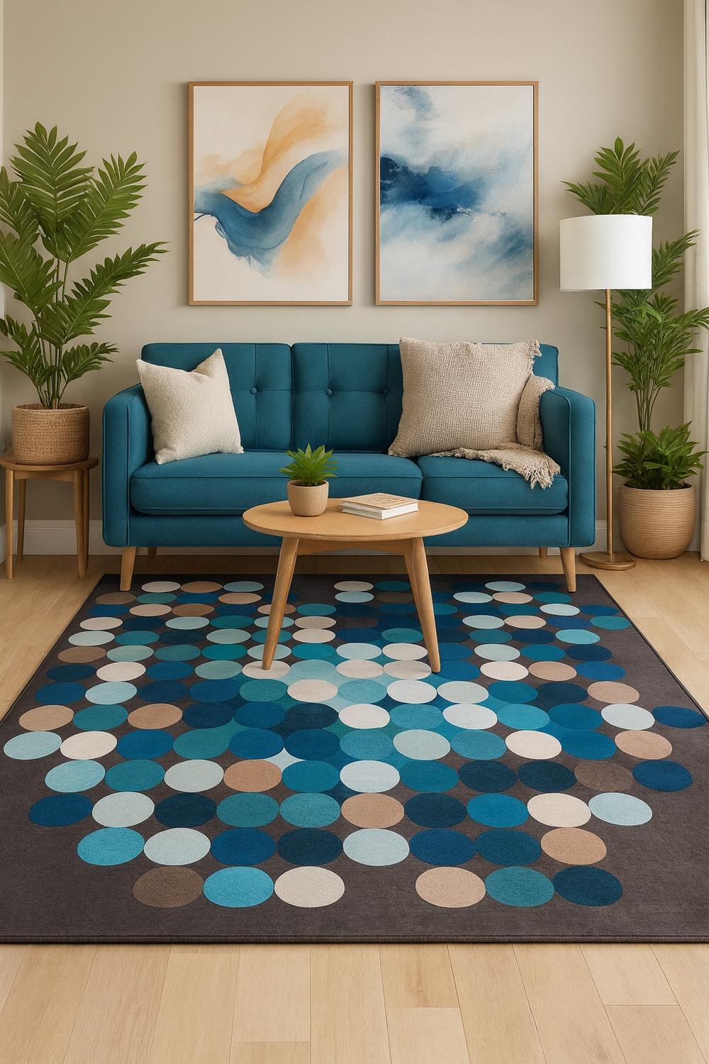 ALFOMBRA CLEMS DISEÑO BERLIN LIVING 200 X 220 CM - 1