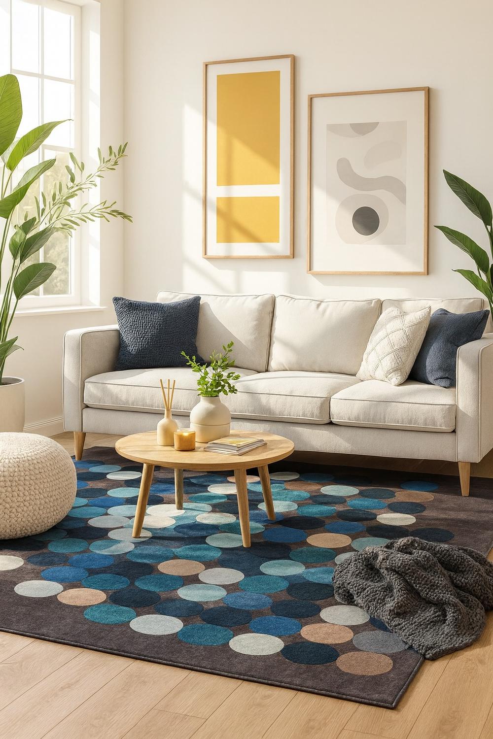 ALFOMBRA CLEMS DISEÑO BERLIN LIVING 200 X 220 CM - 3