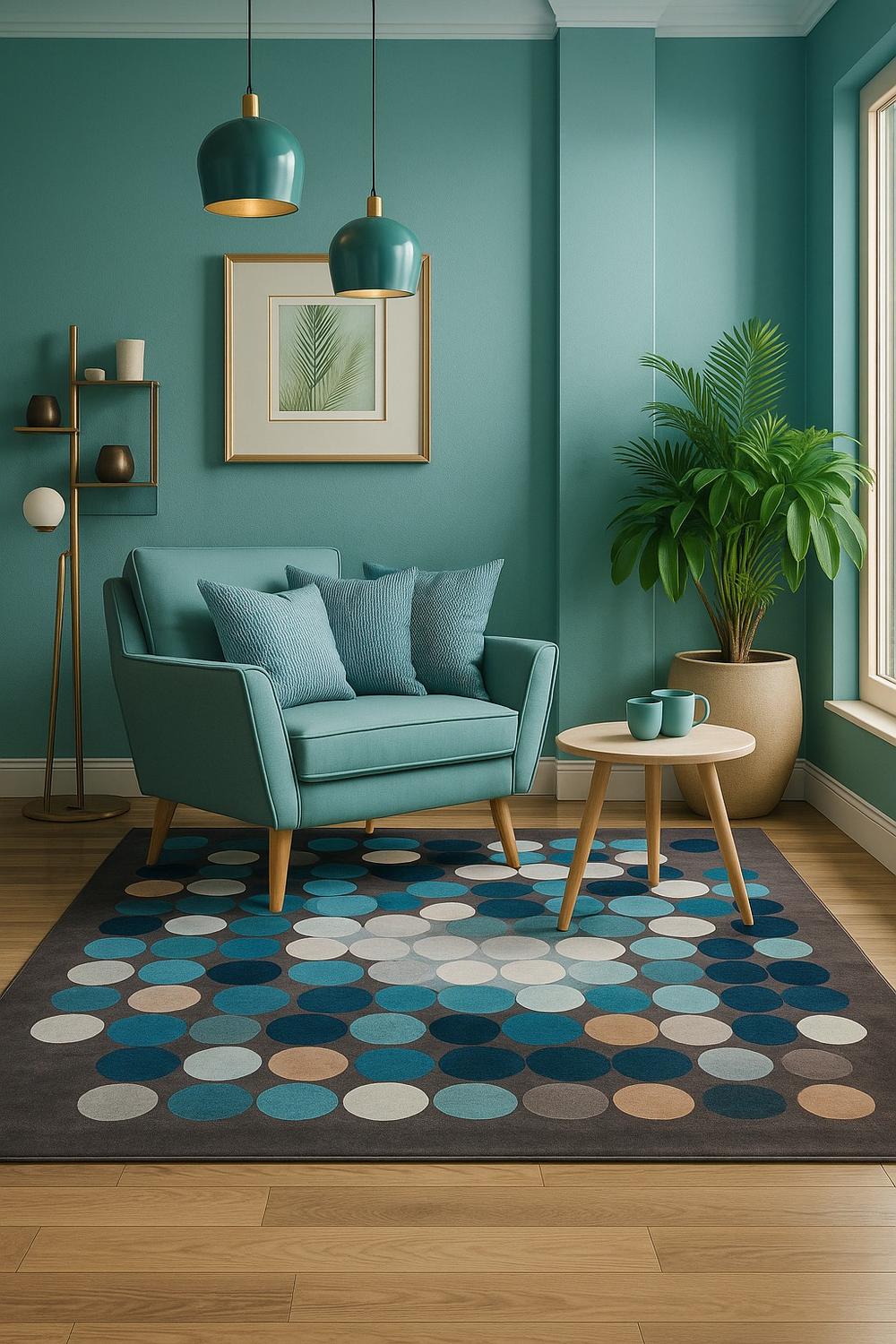 ALFOMBRA CLEMS DISEÑO BERLIN LIVING 200 X 220 CM - 5