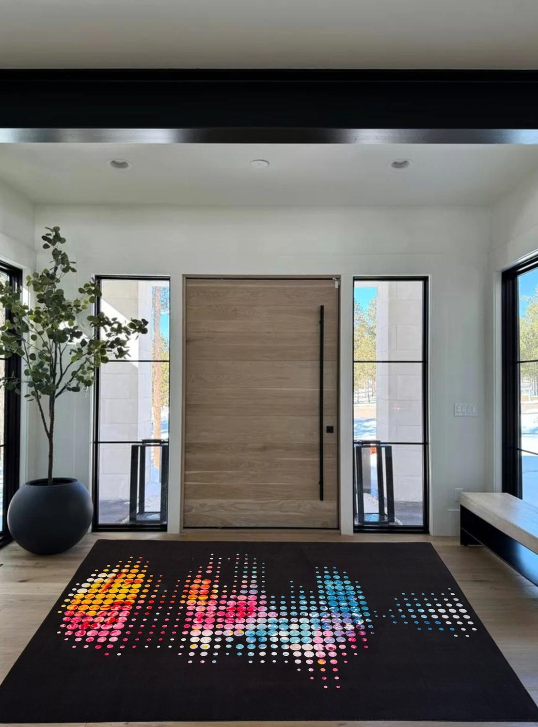 ALFOMBRA CLEMS DISEÑO PARIS LIVING 200 X 220 CM - 7