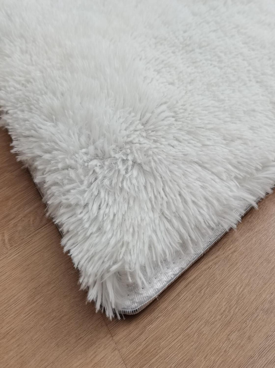 ALFOMBRA CLEMS PELUDA CREMA SHAGGY 150 X 200 CM - 7