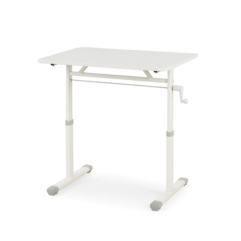 ESCRITORIO FUNCIONAL ALTURA AJUSTABLE 100X60X63-86CM BLANCO - 4