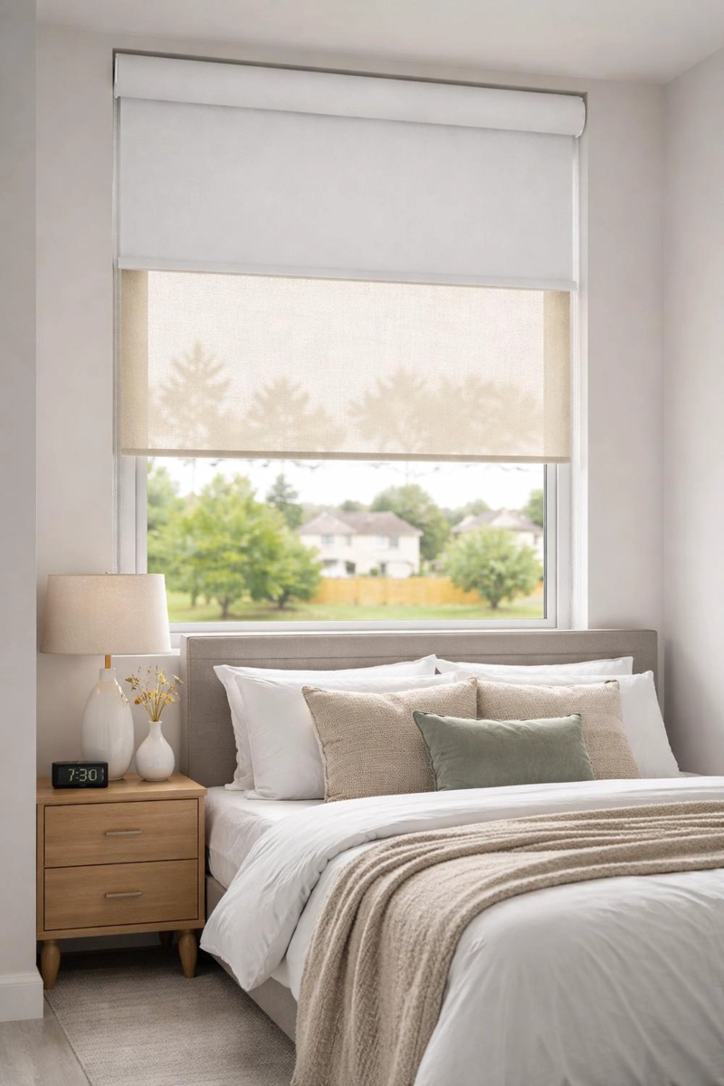 CORTINA ROLLER DOBLE BLACKOUT / SUNSCREEN 120X160 - 2
