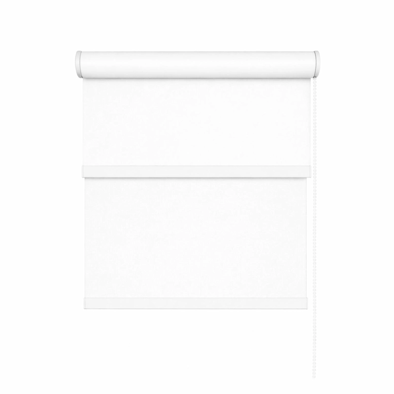 CORTINA ROLLER DOBLE BLACKOUT / SUNSCREEN BLANCO 165X240 - 5