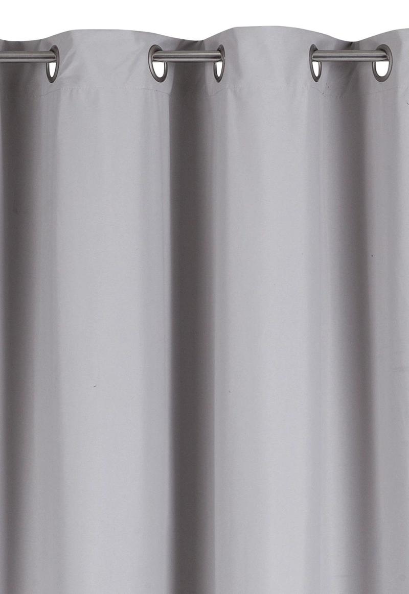 CORTINA BLACKOUT 100% ENGOMADA TERMICA TELA LIGERA 140X225 - MICROFIBRA PREMIUM - 2 PAÑOS MARFIL - 7