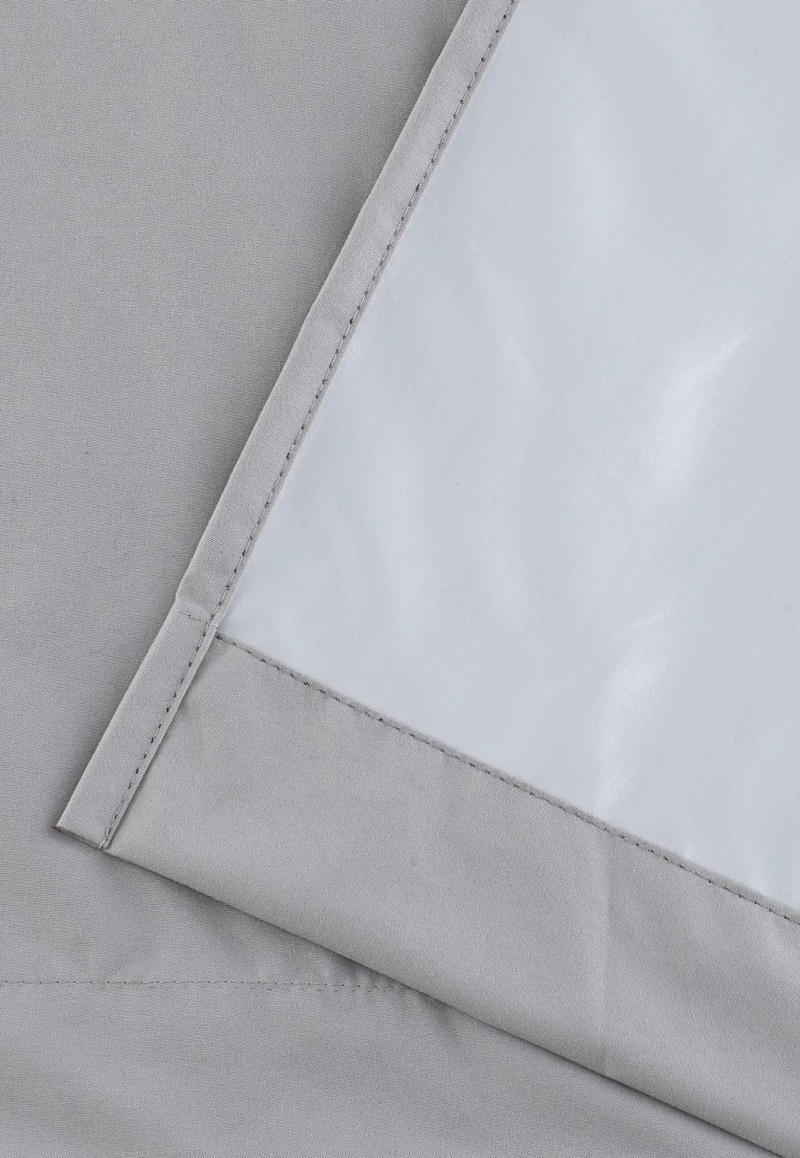 CORTINA BLACKOUT 100% ENGOMADA TERMICA TELA LIGERA 140X225 - MICROFIBRA PREMIUM - 2 PAÑOS MARFIL - 8