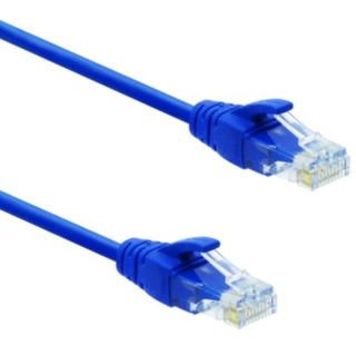 CABLE DE RED RJ-45 10 METROS CATEGORIA 6E AZUL - 1