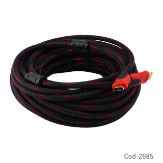 CABLE HDMI 20 METROS DOBLE FILTRO TRENZADO - 1
