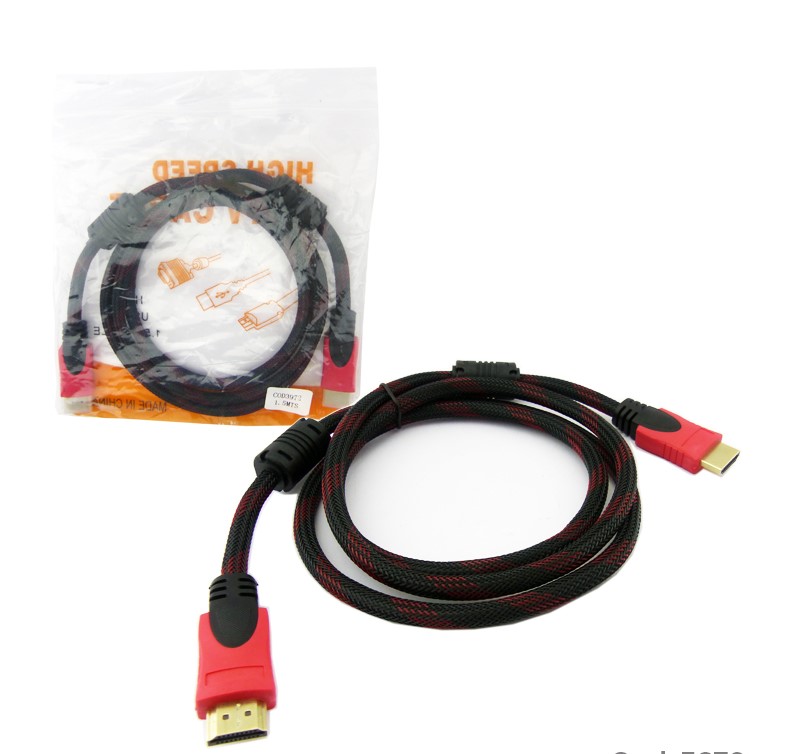 CABLE HDMI DOBLE FILTRO TRENZADO 1,5 METROS - 1