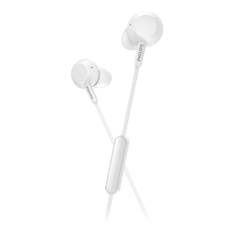 AUDIFONOS PHILIPS TAE4105 XBASS CON MICRÓFONO BLANCO - 3