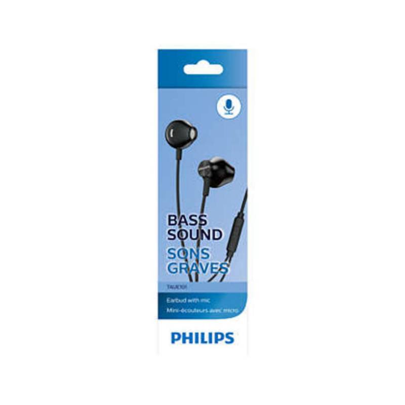 AUDIFONOS PHILIPS TAUE 101 NEGRO - 2