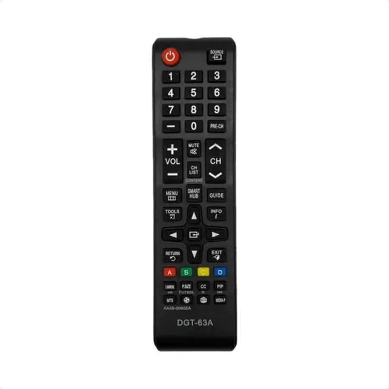 CONTROL REMOTO LED PLASMA LCD PARA SAMSUNG SMART TV + PILAS - 1