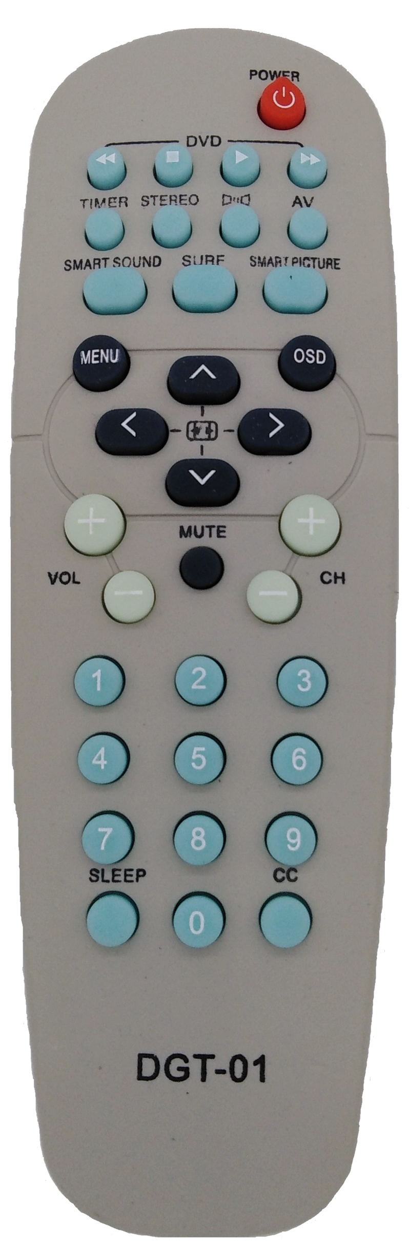 CONTROL REMOTO PARA PHILIPS TV ANTIGUA + PILAS - 1