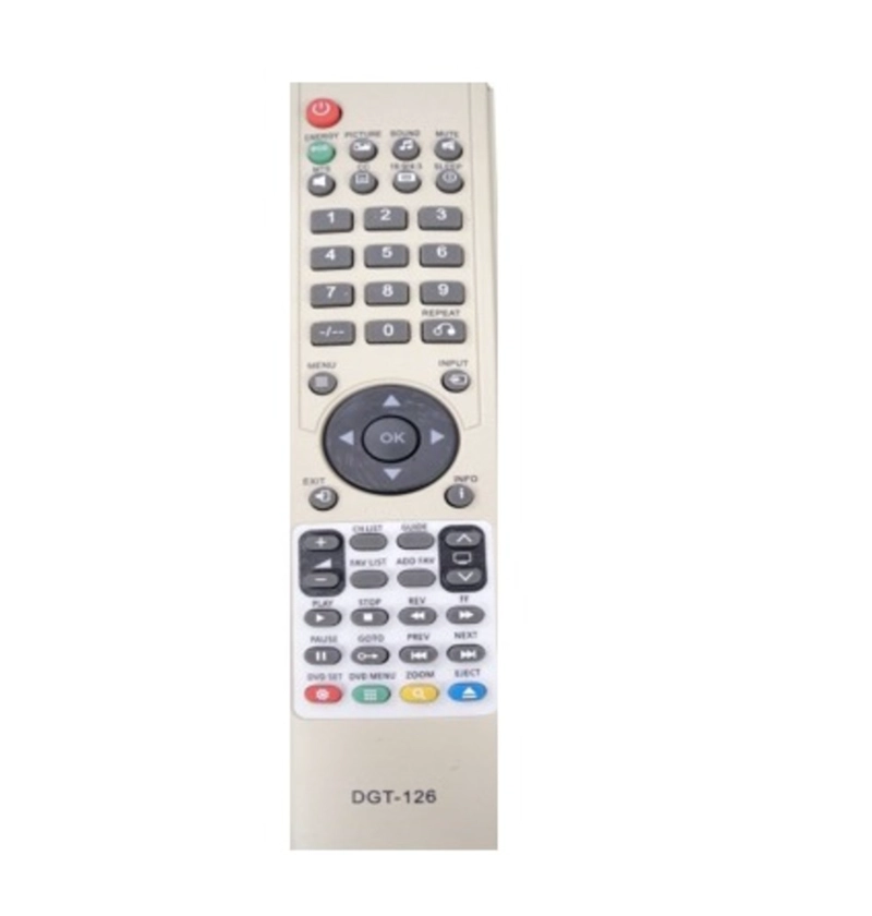CONTROL REMOTO DGT-126 COMPATIBLE CON TV ANTIGUA BLUSENS - 1
