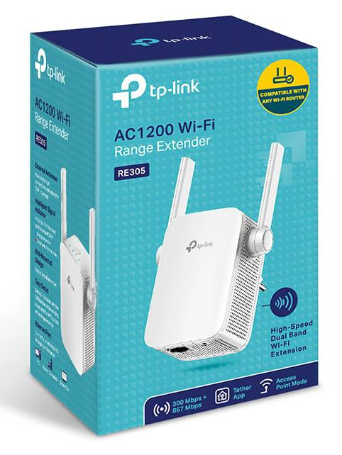 EXTENSOR REPETIDOR WIFI TP-LINK AC750, DOBLE BANDA DE ALTA VELOCIDAD - 3