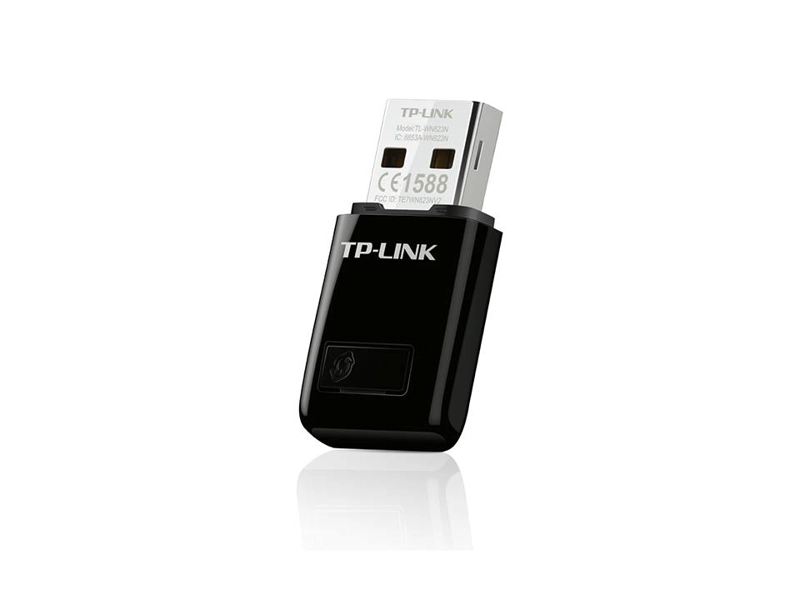 MINI ADAPTADOR DE RED USB INALAMBRICO N DE 300MBPS TP LINK TL-WN823N - 2