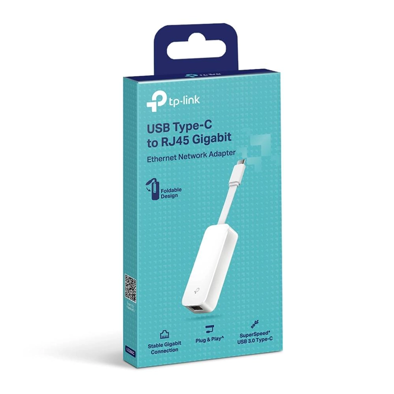 ADAPTADOR DE RED USB TYPE-C A RJ45 GIGABIT ETHERNET TP-LINK UE300C, PLUG AND PLAY - 6